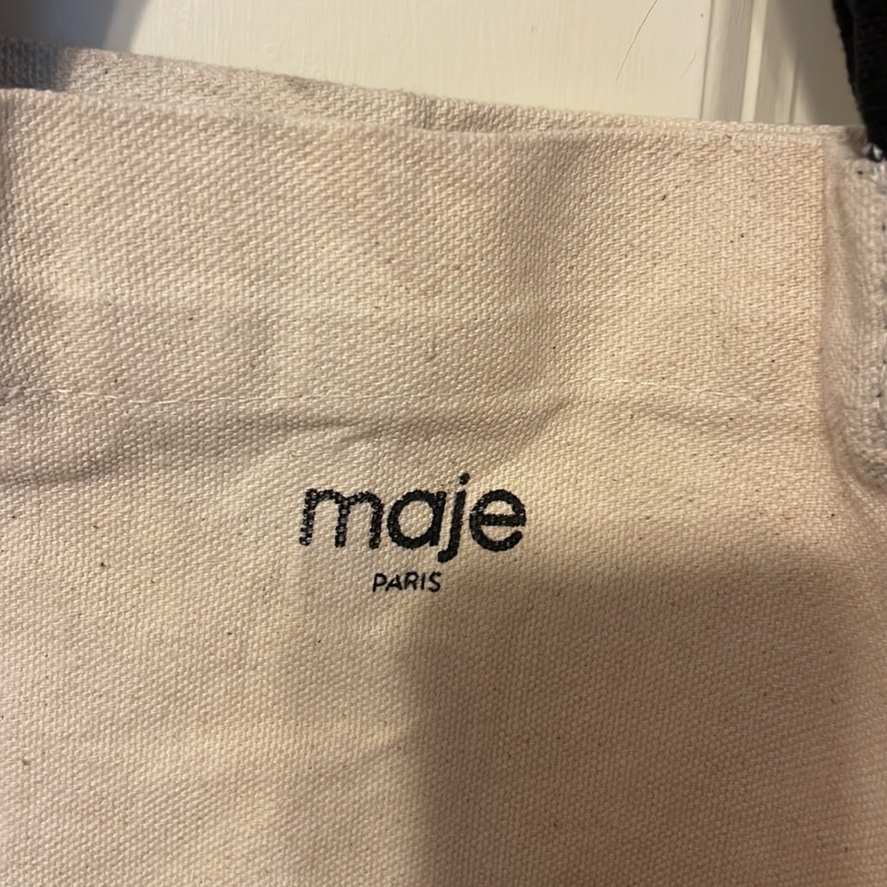 Maje Paris Canvas bag - Picture 5 of 6